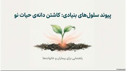 پیوند سلول‌های بنیادی خون‌ساز چیست و چگونه به درمان بیماران کمک می‌کند؟